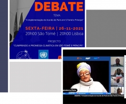 Debate RSTP - "Implementa&ccedil;&atilde;o do Acordo de Paris em STP"
