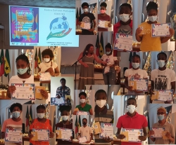 Entrega de Certificados do Concurso Cria&ccedil;&atilde;o de Log&oacute;tipo