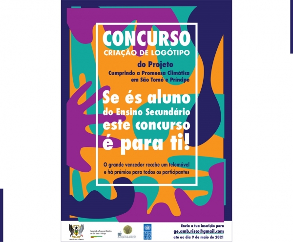 Lan&ccedil;amento do Concurso Cria&ccedil;&atilde;o de Log&oacute;tipo do Projecto Cumprindo a Promessa Clim&aacute;tica em STP