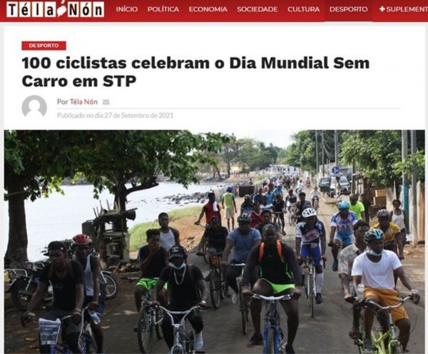 Jornalistas de STP ligam as boas pr&aacute;ticas ambientais ao combate &agrave;s mudan&ccedil;as clim&aacute;ticas